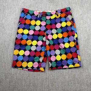 Colorful Polka Dot Men's Athletic Shorts